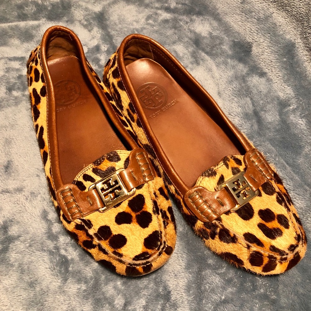 Tory Burch Leopard Flats